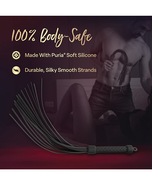 Blush Temptasia Ardor Flogger - Black