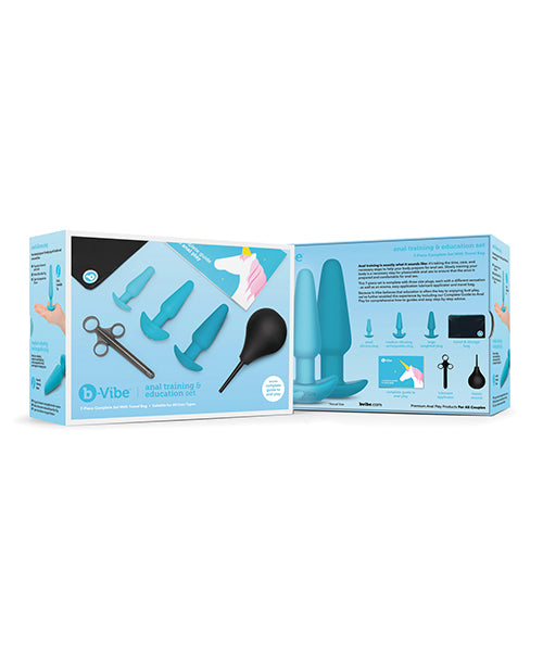 b-Vibe Anal Training & Education Set — Teal