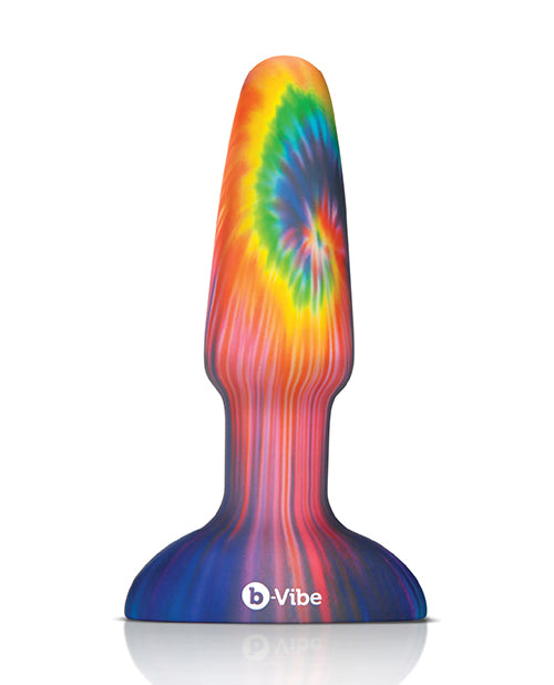 b-Vibe Peace & Love Tie-Dye Rimming Plug — Limited Edition
