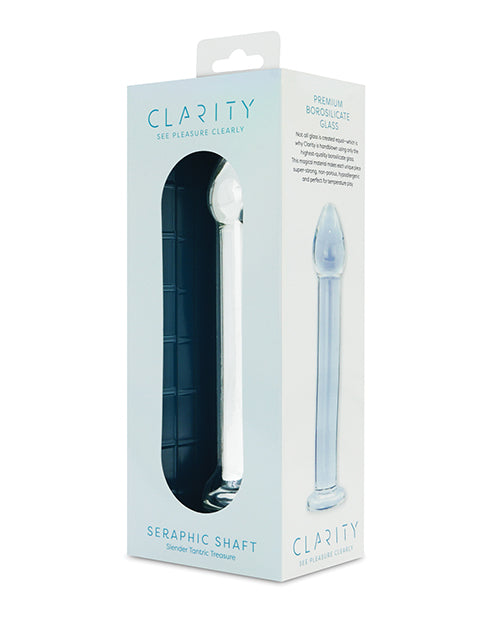 Clarity Glass Dildo - Seraphic Serenade
