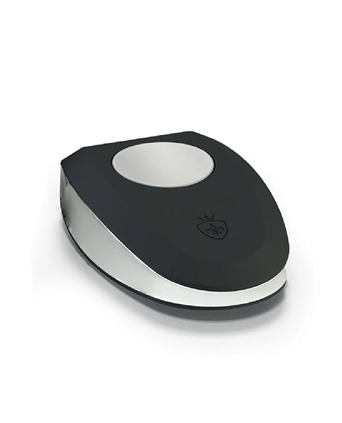 Mystim Rocking Vibe Silicone Butt Plug — Black