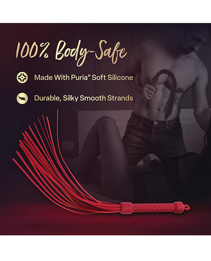 Blush Temptasia Ardor Flogger - Red