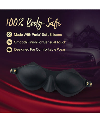 Blush Temptasia Ardor Blindfold - Black