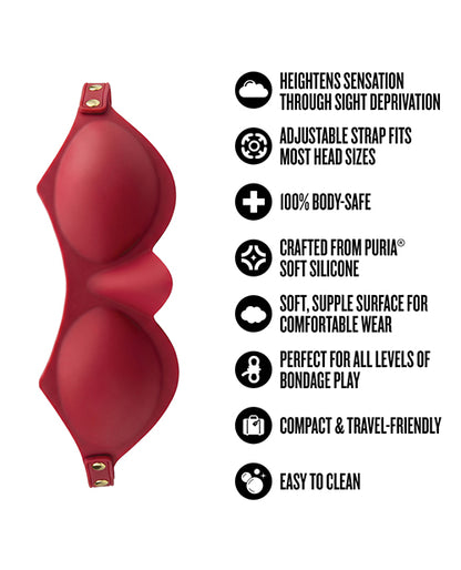 Blush Temptasia Ardor Blindfold - Red
