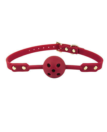 Blush Temptasia Ardor Ball Gag - Red