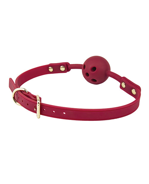 Blush Temptasia Ardor Ball Gag - Red