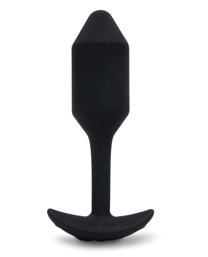 b-Vibe Vibrating Snug Plug — Medium Black