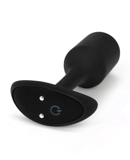 b-Vibe Vibrating Snug Plug — Medium Black