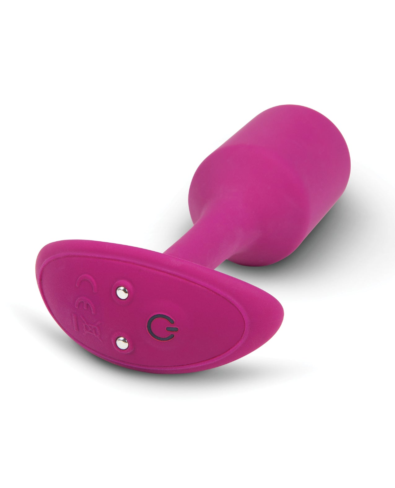 b-Vibe Vibrating Snug Plug — Rose, Medium, 112 g