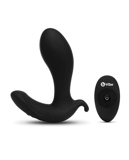 b-Vibe Expand Plug — Black Rechargeable Anal Plug
