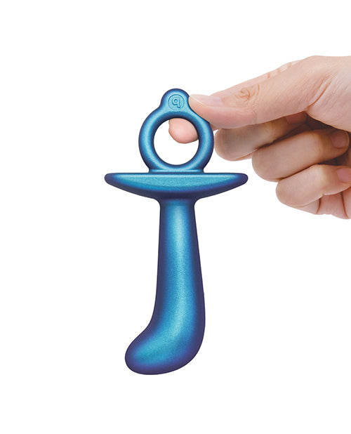 b-Vibe Thumb Silicone Prostate Plug — Blue, Medium