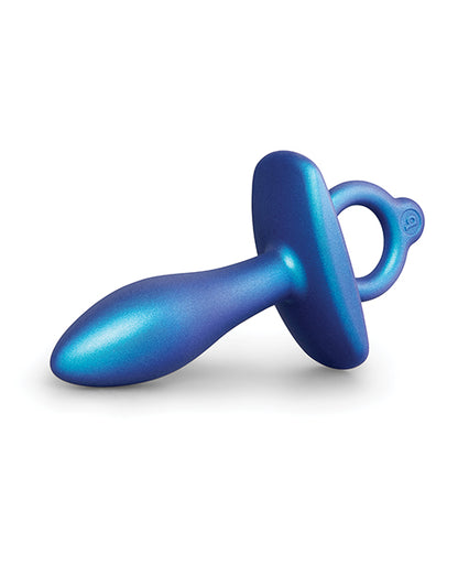 b-Vibe Slide Butt Plug — Blue Silicone Medium