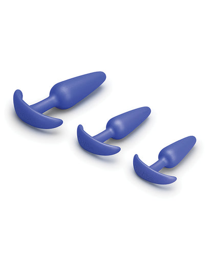 b-Vibe Beginner Booty Bundle — 3-Piece Silicone Set