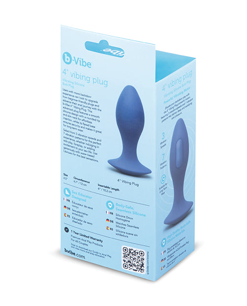 b-Vibe Vibrating Butt Plug — Rechargeable Silicone