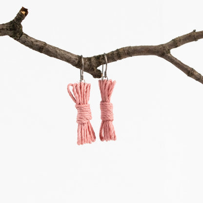 Bondage Rope Earrings - Bondage Earrings - BDSM Earrings - Kink Earrings