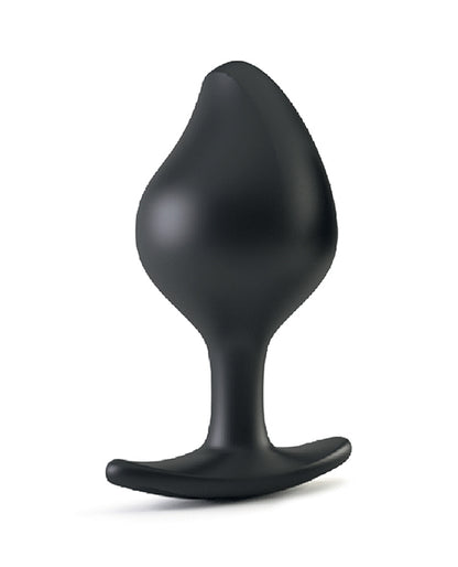 Mystim Rocking Vibe Silicone Butt Plug — Black