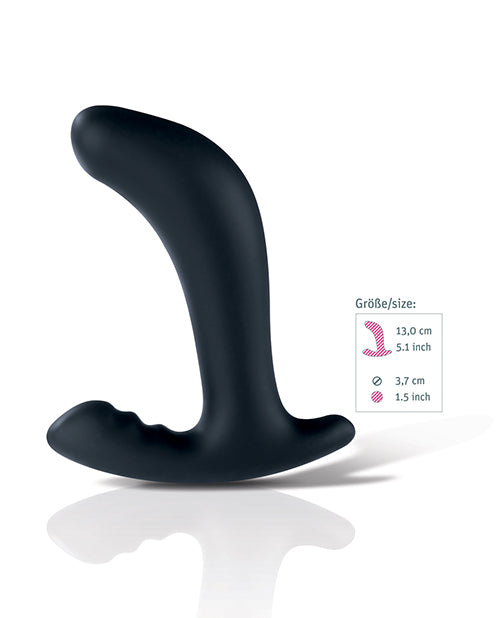 Mystim Twisting Tom E-Stim Prostate Stimulator — Black