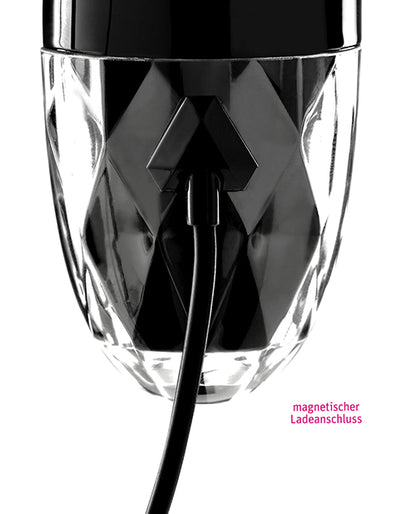 Mystim Hop Hop Bob eStim Vibrator — Black Silicone