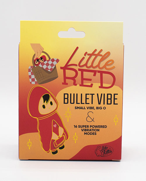 Like A Kitten Little Red Bullet Vibrator — Red