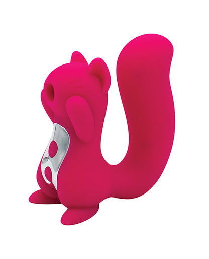 Natalie's Toy Box Screaming Squirrel Pulsing and Vibrating - Hot Pink