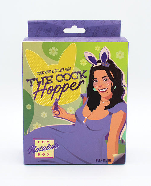 Like A Kitten Cock Ring & Bullet Vibrator — Purple