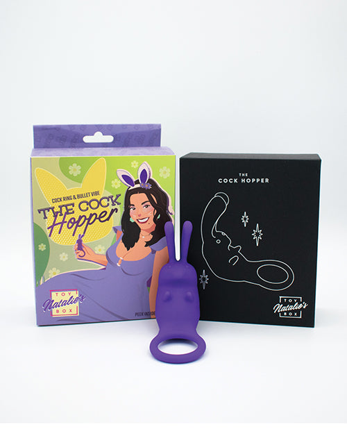 Like A Kitten Cock Ring & Bullet Vibrator — Purple