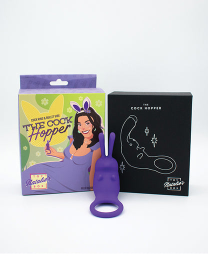 Like A Kitten Cock Ring & Bullet Vibrator — Purple