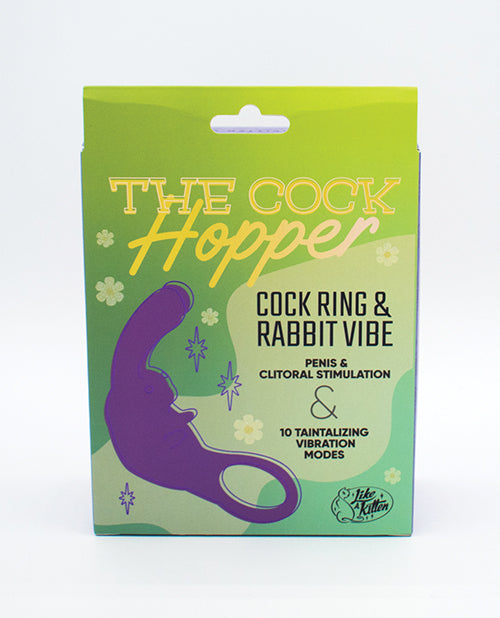 Like A Kitten Cock Ring & Bullet Vibrator — Purple