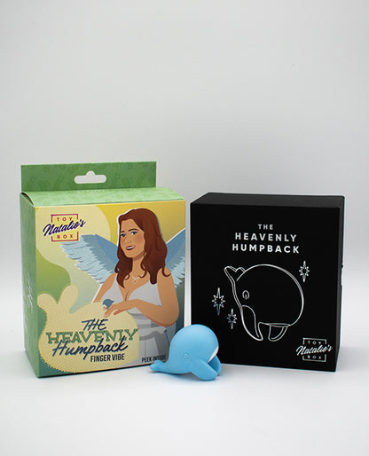 Like A Kitten Heavenly Humpback Finger Vibrator — Blue
