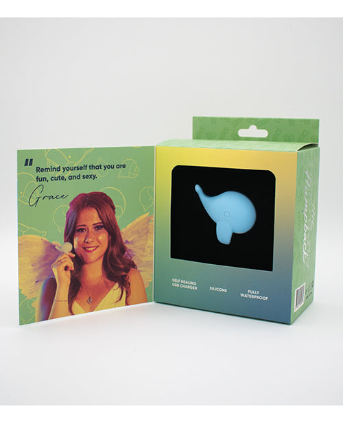 Like A Kitten Heavenly Humpback Finger Vibrator — Blue