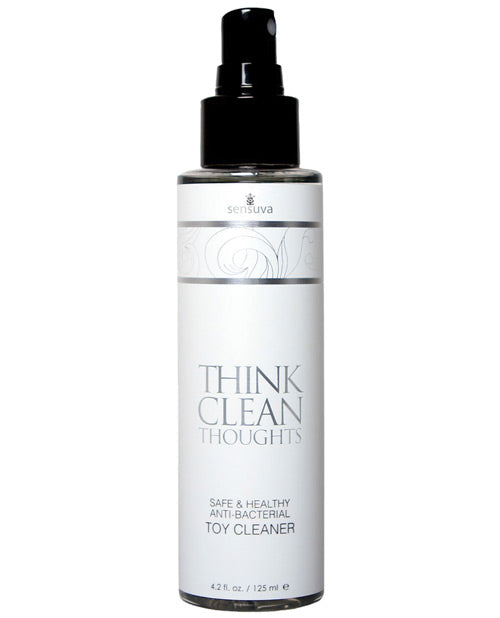 Sensuva Think Clean Thoughts toy cleaner spray bottle, 4.2 oz