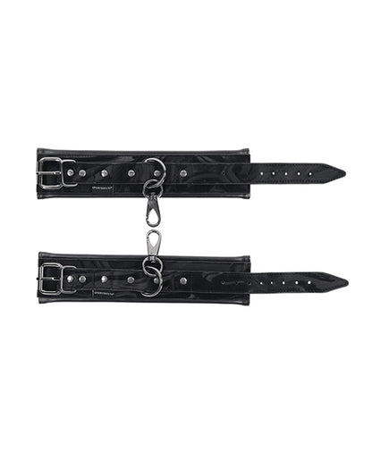 Sportsheets Velvet Noir Handcuffs - Black