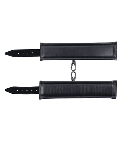 Sportsheets Velvet Noir Handcuffs - Black