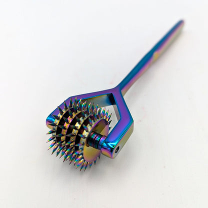 Wartenberg Wheel – Pinwheel Roller – Silver, Rainbow, or Black!