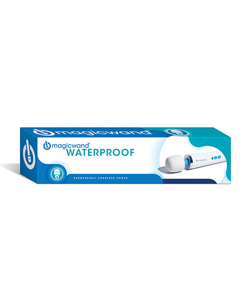 Magic Wand Waterproof Rechargeable Massager — White