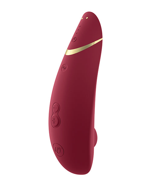 Womanizer Premium 2 Clitoral Stimulator — Bordeaux