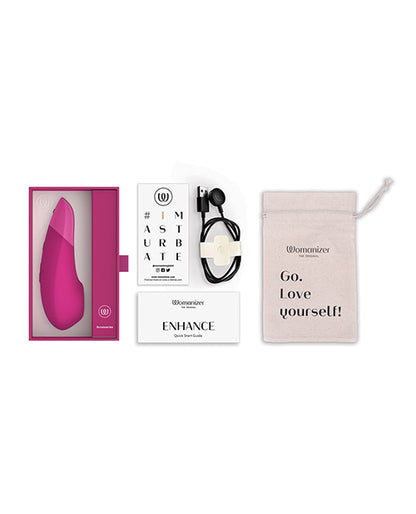 Womanizer Enhance 2-in-1 Clitoral Stimulator — Fuchsia